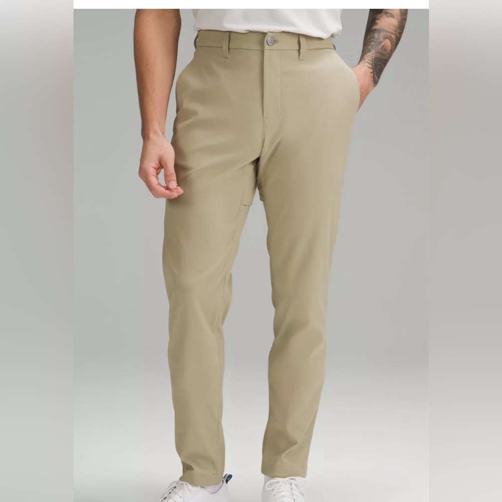 Men's Beige Chino Pants